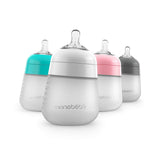 Nanobébé US Flexy Silicone Baby Bottle - 5oz & 9oz