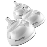Nanobébé US Gray / 3-Pack Breastmilk Baby Bottle